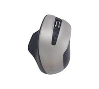 Verbatim VER70242 Silent Ergonomic Wireless Blue LED Mouse, Graphite, Blue LED