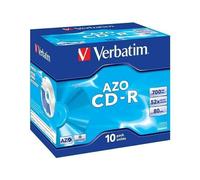 Verbatim Verbatim 52x CD-R Super Azo 700MB 10 Pack Jewel Case (CD)