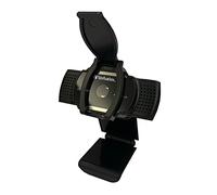 Verbatim AWC-01 Full HD 1080P Autofocus Webcam Microphone Black 49578