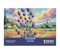 Verbena 1000 Pieces Jigsaw Puzzles Engaging Educational Games Jigsaw Puzzles Unique Puzzle Gift for Adults And Kids 52x38cm/1000pcs