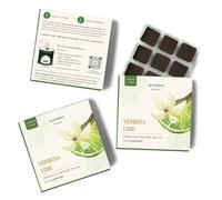 Verbena Lime Incense Bricks (3 x 9 Bricks)Refill Pack by Aromafume | Ideal for Mood upliftment, Positivity, Meditation, Purification of The Environment, Foul Odor Elimination, Relaxation | Refill Pack