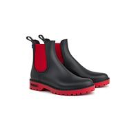 VERBENAS Rain Boots Gaudi Mate -Rojo, black, 5 UK