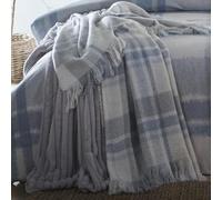 Verbier Bedspread by Appletree Hygge in Blue 130cm x 180cm