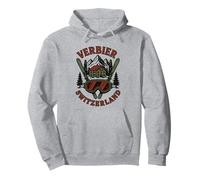 VERBIER Switzerland Alpine Ski resort, Alps Swiss vintage Pullover Hoodie
