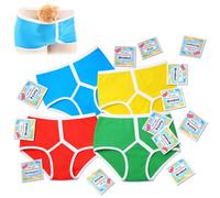 VercanMonth 4 Pack Stuff Your Big Pants Game - Simple and Fast Activities for Family Gathering, Class Reunion Gifts, Granny Pants Game for Family Night