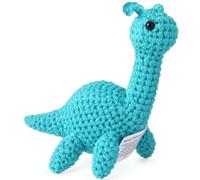 VercanMonth Nessie Plush Toy Loch Ness Monster Crochet with Positive Card | Christmas Nessie Support Gift Handmade Emotional Crochet Doll Birthday Employee Appreciation Gifts for Cryptid Women