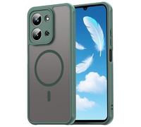Verco Protective Case for Xiaomi Redmi 15c Case, Magnetic for Redmi 15c 4G / 5G / Poco C85 Mobile Phone Case Matt Shockproof Compatible with QI Wireless Charging Accessories Thin Case Cover, Green