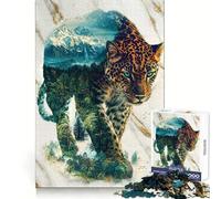 Verdant Jungle Phantom Jigsaws for Adults1000 Pieces Logic Practice Peaceful Escape Clean Edges Unique Xmas Gift (50x75cm)