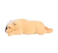 Verdant Touch Lying Bulldog French Lying Bulldog Model Toy for Children, High Simulation Sleepy Animal Gift, 872