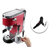Verdant Touch Milk Foam Nozzle - Stainless Steel Coffee Machine Steam Nozzle with Silicone Ring, Fits Delonghi Dedica EC680/685, Automatic Espresso Maker Replacement Part
