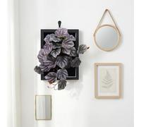 VerdantCharm Purple Grape Frame Plant, Artificial 19x26cm, Beautiful Table Decoration for Office, Living Room, Bedroom