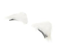 VERDANVERSE 1 Pair Cat Hair Clips Flannel Material Skin Friendly Long Serving Life Lovely Cat Ear Hair Barrette for Photo Taking and Stage Performance