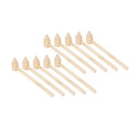 VERDANVERSE 10 Pcs Crab Hammers Multi Purpose Seafood Shell Crackers with Long Handle for Easy Shell Opening and Hand Eye Coordination Compact for Home and Restaurant Use