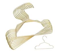VERDANVERSE 10 Pcs Mini Metal Pet Apparel Hangers Sturdy Steel Small Drying Rack with Nonslip Design for Dog Closet Organization and Doll Clothes Display