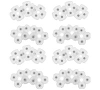 VERDANVERSE 10 Sets Controller Replacement Kit: Conductive Silicone Button Pads Compatible for Ps4 Controller Enhance Gaming Precision