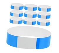 VERDANVERSE 100pcs Adjustable Puppy Collar for Newborn Dogs Pet Id Bands Collars Dog Tag Pet Name Tags