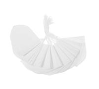 VERDANVERSE 100pcs Disposable Tea Filter Bags with Drawstring Small Food-Grade Infuser for Loose Leaf Tea Spices and Soup Seasoning Convenient Single-use Herbal Brew Sachets for Cups and Mugs
