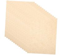 VERDANVERSE 100pcs Natural Wood Parchment Paper Grease Resistant Non Stick Baking Liners for Air Fryer Food Wrapping Holiday Use Fit Standard Trays Sustainable Cooking Accessory