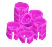 VERDANVERSE 100pcs Pigeon Leg Rings Poultry Identification Bands Foot Ring for Birds