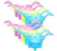 VERDANVERSE 10pcs Dessert Cups Bright Muffin Storage and Serving Cups for Cupcakes Puddings Candy Baking Containers for Home Bakers and Pastry Chefs