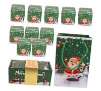 VERDANVERSE 10pcs Foldable Pop Up Bounce Gift Boxes for Christmas Holiday Candy Container Easy to Assemble Luxury Present Option for Birthdays Anniversaries Party Surprises with Red Packet