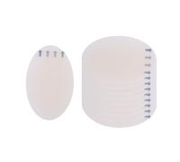 VERDANVERSE 10Pcs Invisible Rear Heel Stickers with Strong Adhesive Gel Cushions for Women S Foot Relief Blister Prevention Anti-Friction Protection Suitable for High Heels and Long Standing