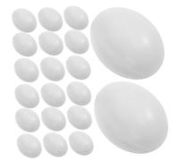 VERDANVERSE 10pcs Lifelike Simulation Bird Eggs for Breeding Fake Bird Laying Props for Parrots and Budgies to Manage Hatching Rates