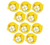 VERDANVERSE 10pcs Metal Wire Mesh Paint Filter Funnels for Solvent and Water Based Paints Strainers for Automotive Furniture Industrial Coatings Easy to Use with Fine Mesh for Smooth