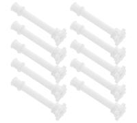 VERDANVERSE 10pcs Mini Roman Pillars Decorative Abs Vintage European Style White Columns for Wedding and Stage Decoration Versatile Home and Museum Display Accessories