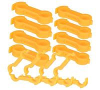 VERDANVERSE 12pcs Bird Leg Rings Splay Leg Corrector Brace for Chicks Pigeons Ducks Parrots Newborn Foot Stabilizer Hobble Bands Durable Plastic Support