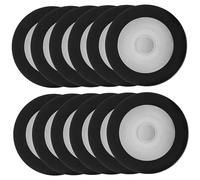 VERDANVERSE 12pcs Cassette Tape Player Pinch Roller High Strength Wear Resistant Replacement for Audio Recorder Drive Repair Compatible with Portable Music and Video Tape Recorders