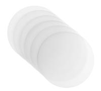 VERDANVERSE 12pcs Plastic round Spotlight Cover LED Diffuser Cover Lampshade Diffuser Sheet for Ceiling Light Glare Light Shield