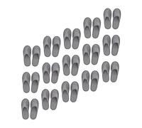 VERDANVERSE 15Pairs Disposable Hotel Slippers with Non-slip Sole Breathable Linen Spa Footwear for Home Beauty Salon Travel Unisex Guests Safety