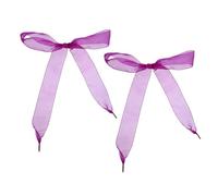 VERDANVERSE 1Pair Flat Satin Ribbon Shoelaces Candy Color Chiffon Lace Snow Yarn for Women Sneakers and High Heels Soft Durable Wide Design for Enhanced Style and Secure Fit