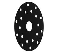 VERDANVERSE 1pc Black Household Heat Conduction Sheet for Pot Non-deformable Kitchen Cookware Heat Diffuser Plate for Gas Stove Induction Casserole Pot