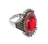 VERDANVERSE 1Pc Creative Ring for Women Vintage Thai Fashion Finger Jewelry Chic Design for Parties and Everyday Wear