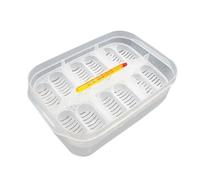 VERDANVERSE 1pc Reptile Breeding Isolation Box Hatching Incubator with Thermometer for Lizards Geckos Snakes Temperature Monitor Included Color Random