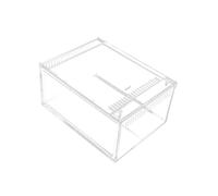 VERDANVERSE 1pc Transparent Acrylic Reptile Raising Container Easy Care Breeding Box for Small Animals for Spiders Turtles Frogs and Snakes Observation Terrarium