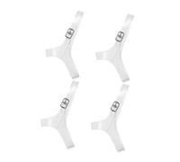 VERDANVERSE 2 Pairs Transparent Tpu High Heel Shoe Straps Drop and Slip Shoelace Bands for Stable Comfortable Fit Suitable for Work Parties and Social Events