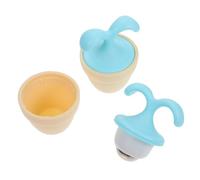 VERDANVERSE 2 Pcs Portable Handheld Body Massage Device with Rolling Balls for Full Body Trigger Point Therapy Compact Acupoint Massager for Neck Shoulders Legs Feet Arms and Back Blue