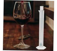 VERDANVERSE 2 Sets Wine Hydrometer Scale with Plastic Test Jar Alcohol Glass Spirit Hydrometer Tool for Home Winemaking Mead Brewing Measurement