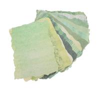 VERDANVERSE 20 Sheets Green Embossed Scrapbook Paper with Ink-Dyed Gradients Featuring Tear-Away Technology and Mess-Free Application for DIY Scrapbooking and Card Making Crafts