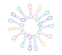 VERDANVERSE 200pcs Chicken Leg Bands Durable Elastic Poultry Markers for Chickens Quails and Small Birds Color Coded for Easy Identification and Farm Management