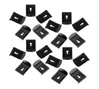 VERDANVERSE 20pcs Heavy Duty Steel Measuring Tape Clip with Elastic Back Design, Secure Hold and Stable Grip Belt Holder for Tape Measure, for Home Renovation and Workshop Use
