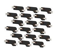 VERDANVERSE 20pcs Hot Swap Pcb Socket for Mechanical Keyboard Actuators, Abs Material Two Clamps, Fast Shaft Swapping and Practical Design, Compatible Computer Accessories and DIY Keyboard