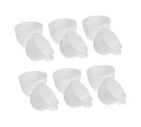 VERDANVERSE 20Pcs Pigeon Cage Drinking Bowls Durable Thicken Bird Water Feeder Cups for Poultry Easy to Clean and Lightweight Feeding Containers for Pigeon and Bird Cages