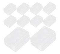 VERDANVERSE 20pcs Travel Toothbrush Head Caps Straw Base Protective Covers for Oral and Electric Brushes Dustproof and Reusable Hygiene Accessories for Home and Camping