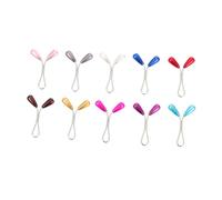 VERDANVERSE 24Pcs Pearl Scarf Clips U Shaped Brooches for Women Hijab Pins with Faux Pearls Elegant Scarf Fasteners for Dinner Dates Parties Weddings Versatile Fashion Accessory