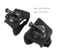 VERDANVERSE 2pcs 360 Degree Rotary Camera Wrist Strap Band with Glove Style Mount Compatible for Gopro Black Action Camera Accessories for Outdoor Sports