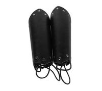 VERDANVERSE 2PCS Adjustable Medieval Bracers PU Renaissance Arm Guards for Men Women Historical Costume Accessories for Viking Cosplay Theater Parties